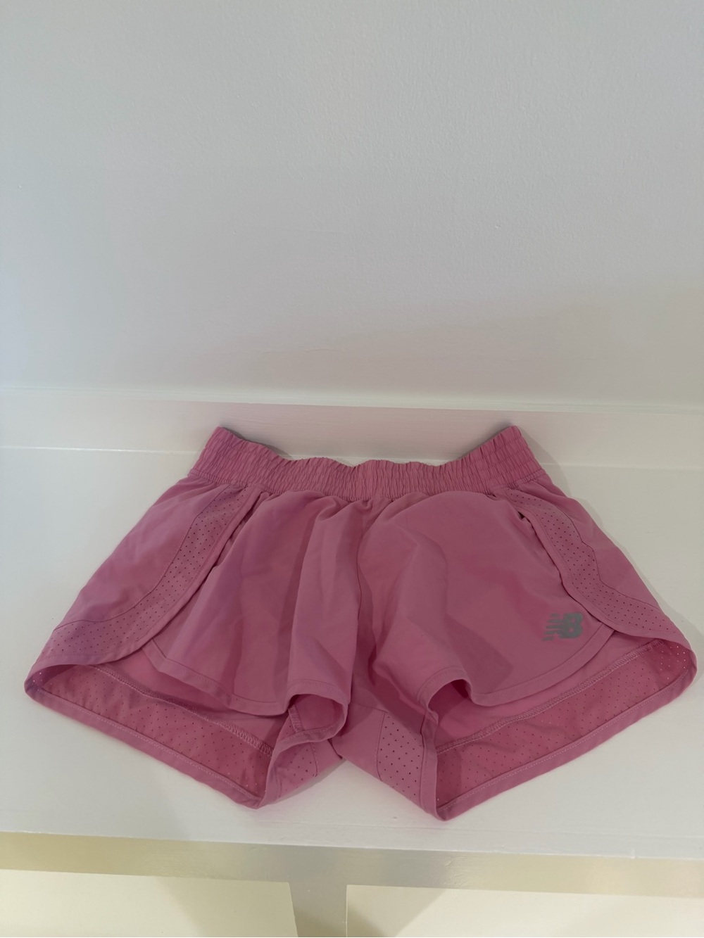 New Balance Pink Women's Running Shorts (size small)